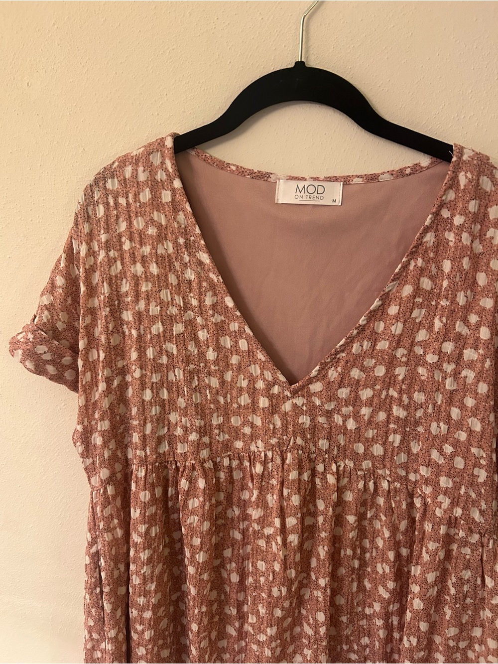 Blush Babydoll Dress